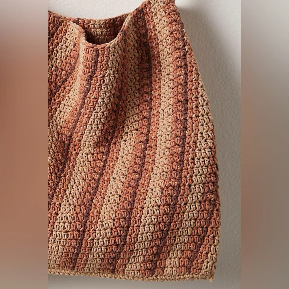 Free People Multicolor Crochet Shoulder Bag